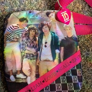1D Bag with Pink and Red Accents